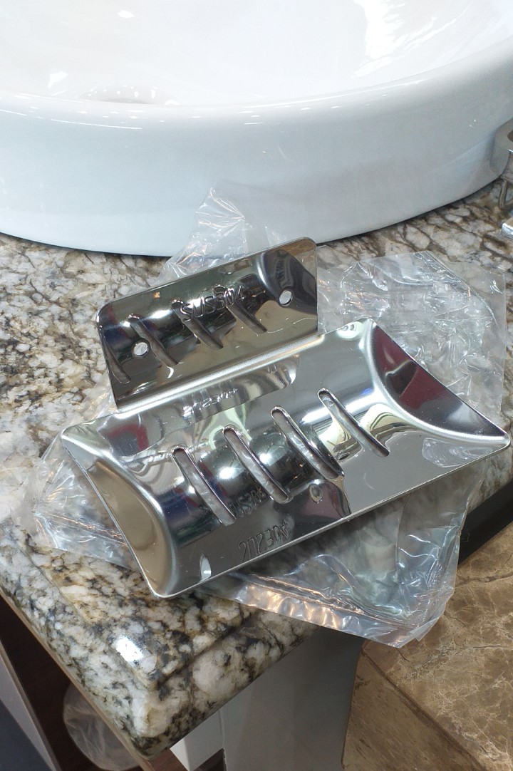 KỆ XÀ PHÒNG INOX304 02