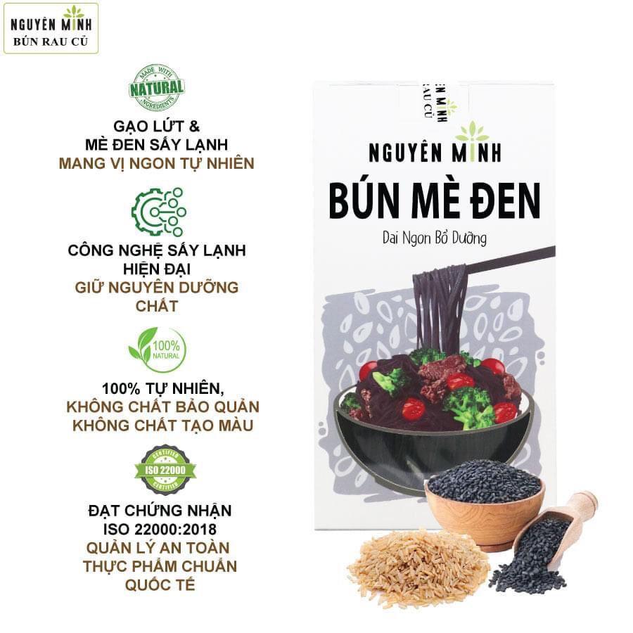 Bún gạo lứt mè đen Nguyên Minh 300gr