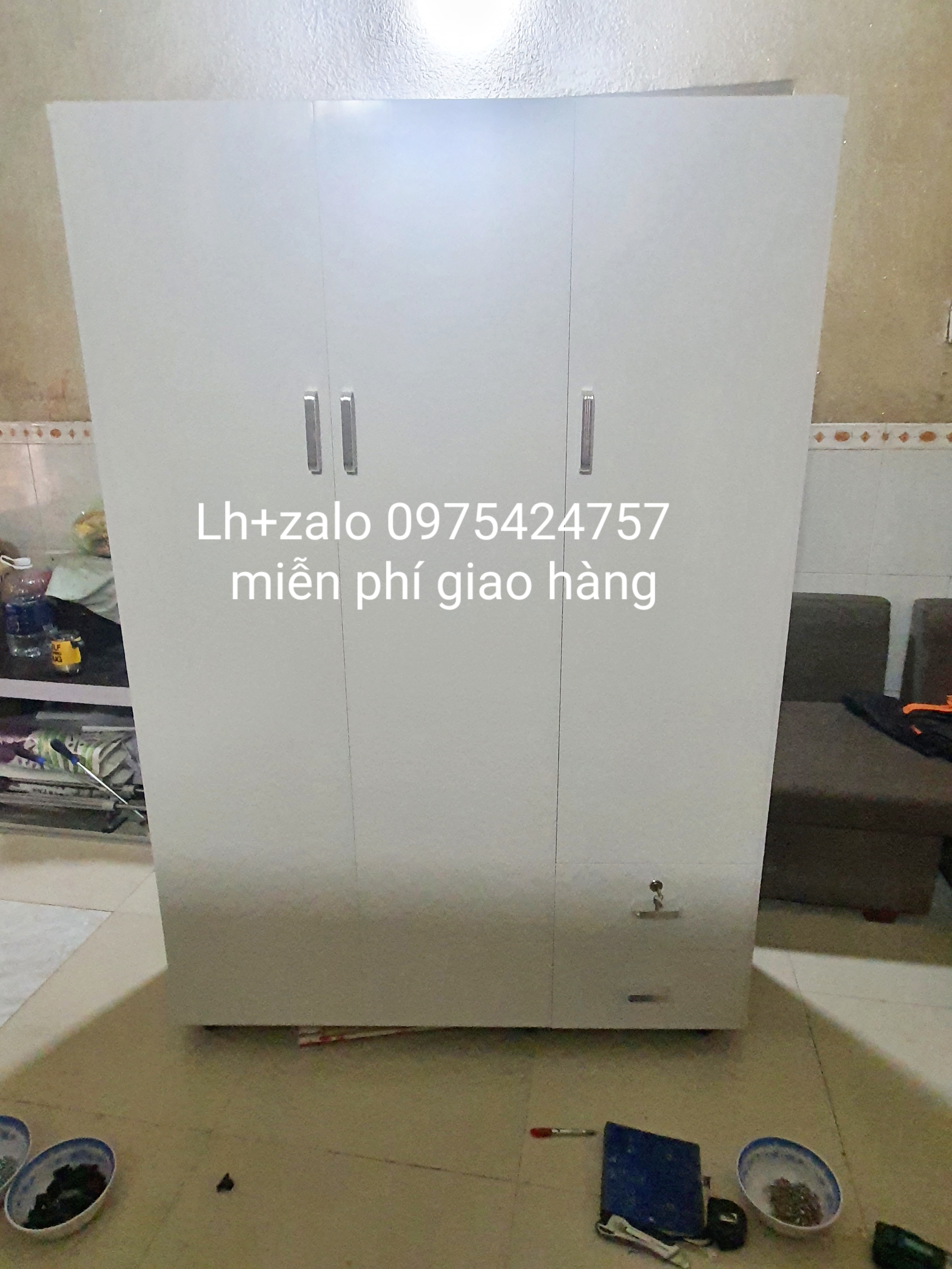 Tủ nhựa đài loan 3 cánh
