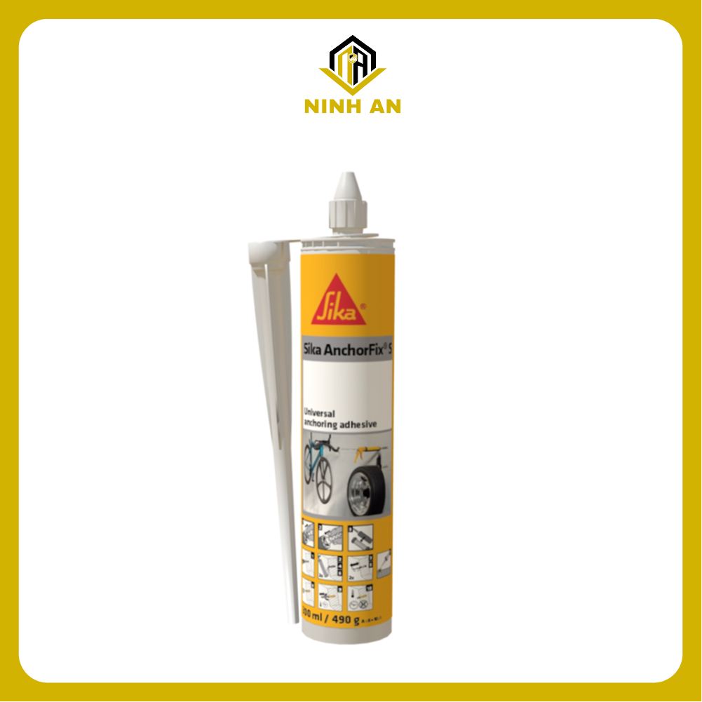 Sika Anchorfix S - Ống 300ml - Keo khoan cấy thép