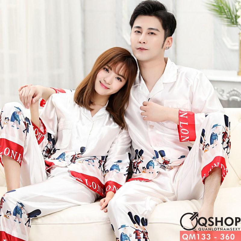 BỘ ĐỒ PIJAMA LÍNH CHÌ QM133