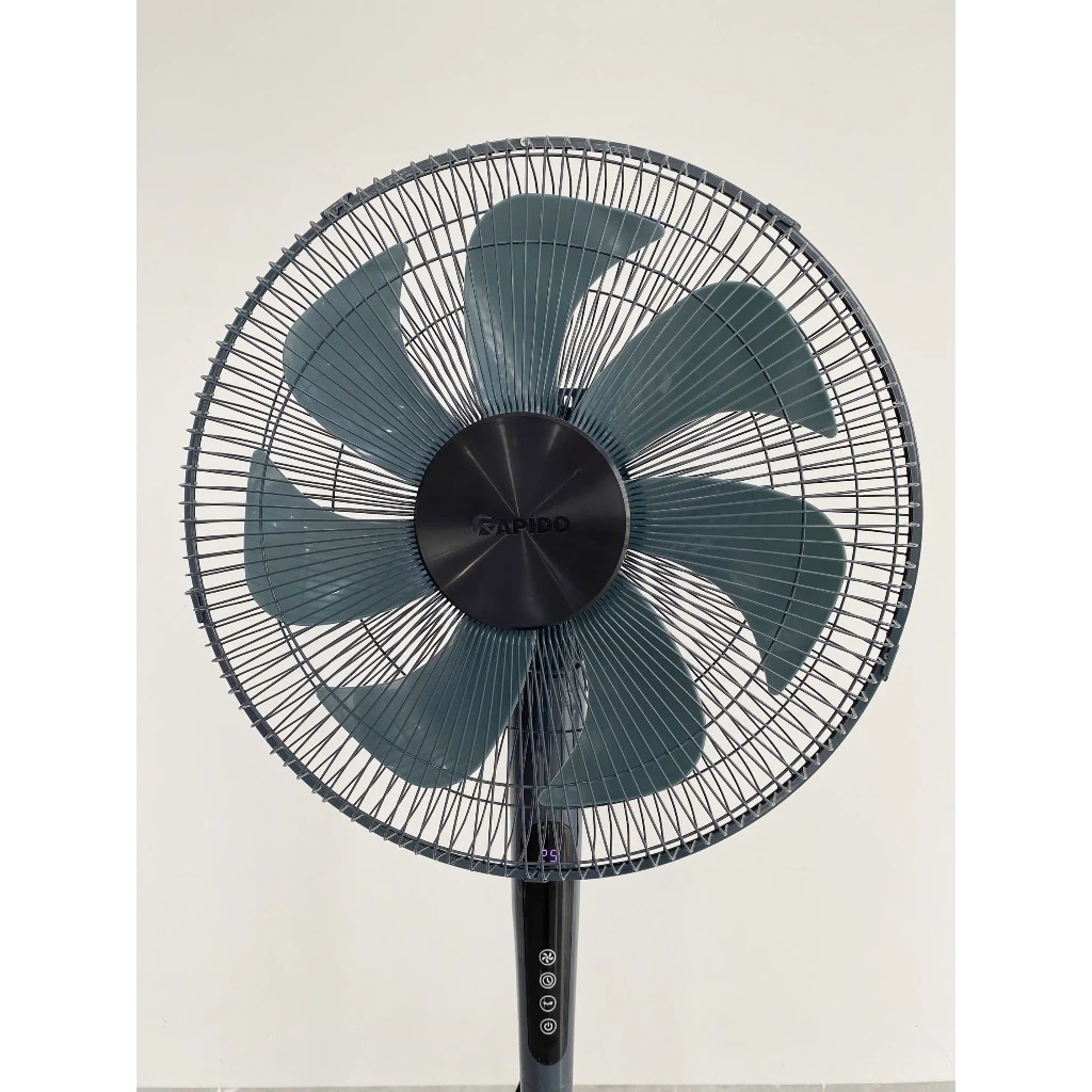 Quạt đứng Rapido RWF – 45SGD có điều khiển từ xa, hẹn giờ, công suất 55W, bảng điều khiển cảm ứng - Hàng chính hãng