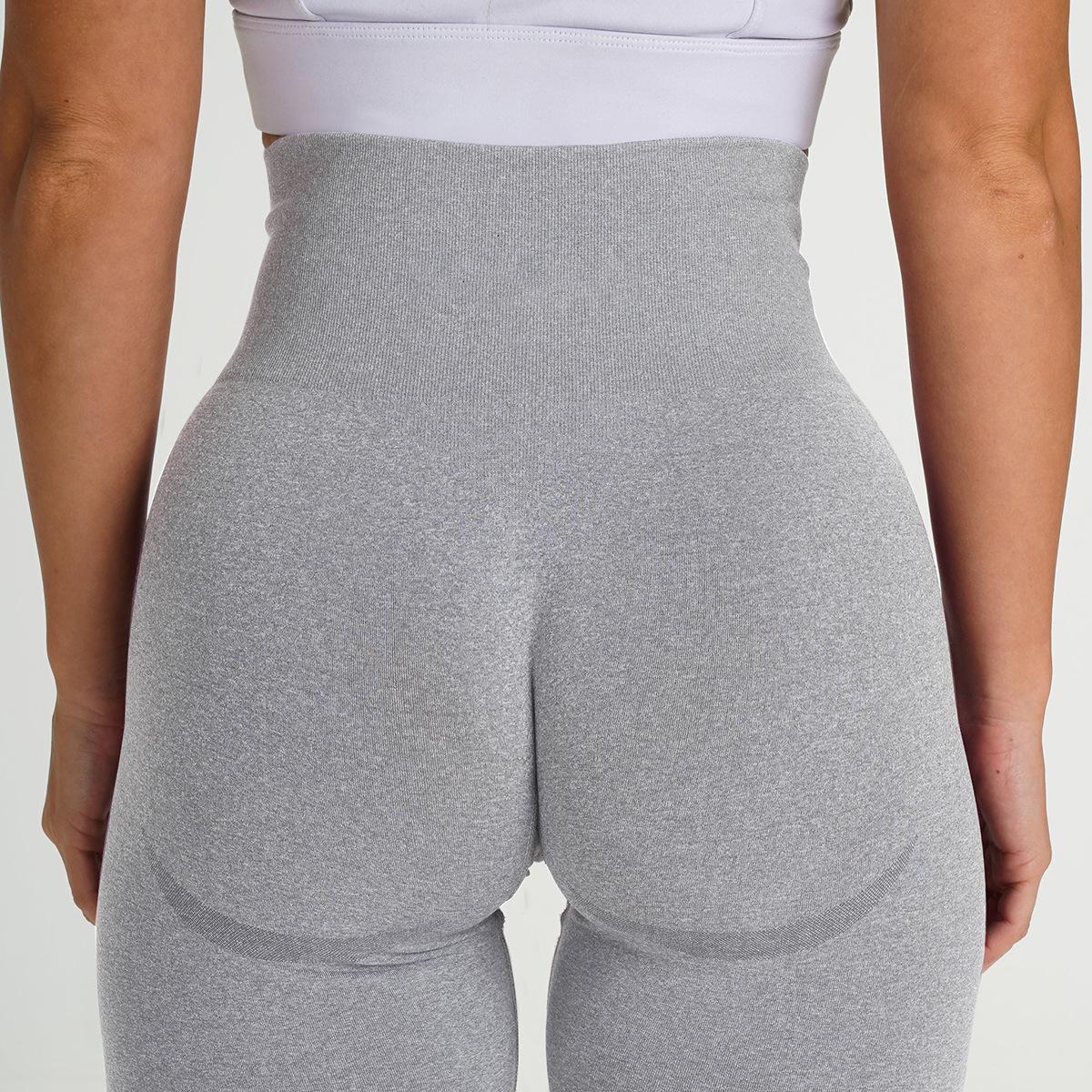 Peach mông tập thể dục quần legging nữ thể dục thể thao chặt chẽ chạy quần short quần ba điểm hông Color: S6206C07 Size: XS