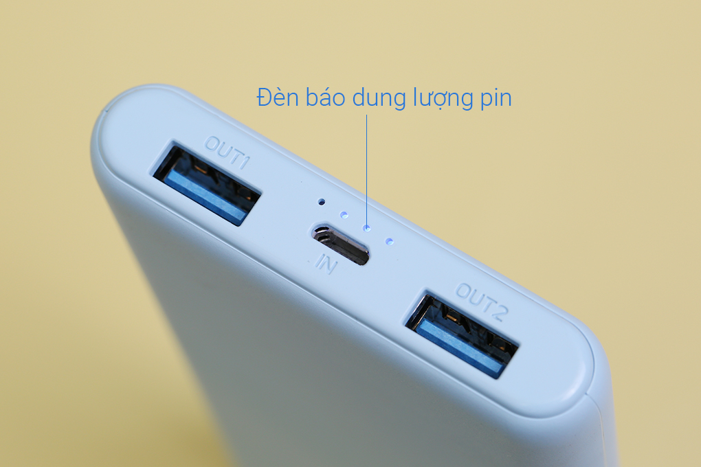 Pin sạc dự phòng Polymer 10.000 mAh Hydrus PJ JP196 - Hàng chính hãng