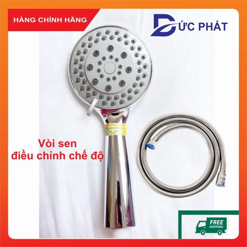 Vòi sen chỉnh 3 chế độ, vòi hoa sen siêu bền