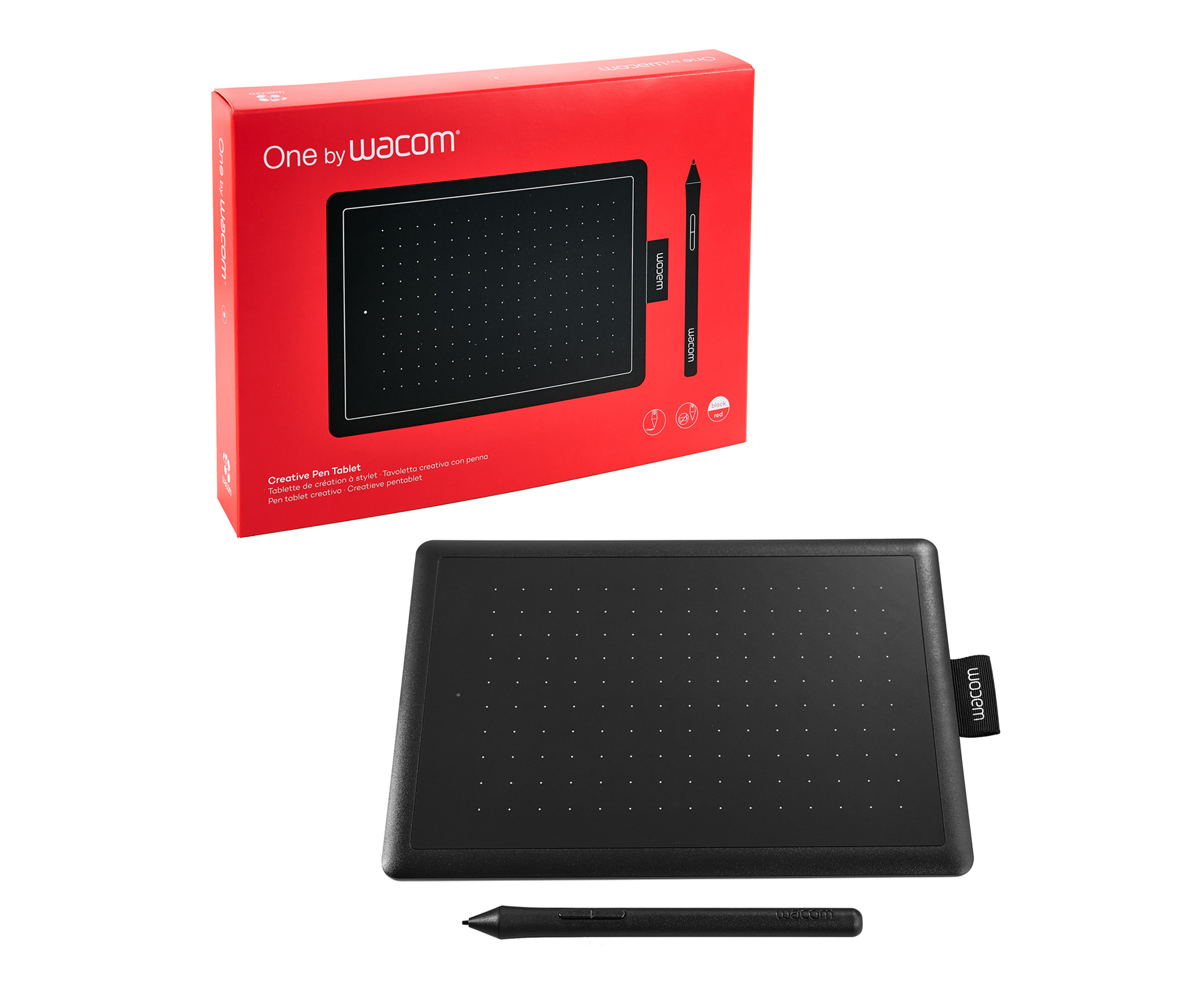 Bảng Vẽ One by Wacom Small CTL-472 - Hàng Chính Hãng