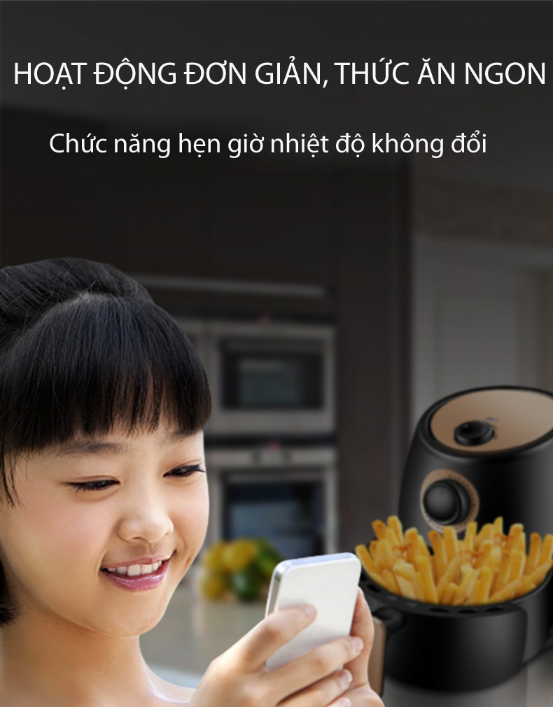 Nồi Chiên Không Dầu 210