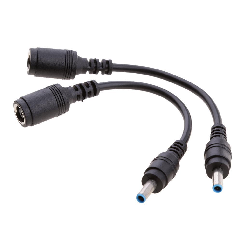 6 Pieces for Dell DC Power Cable 7.4x5.0mm Female to 4.5x3.0mm Male