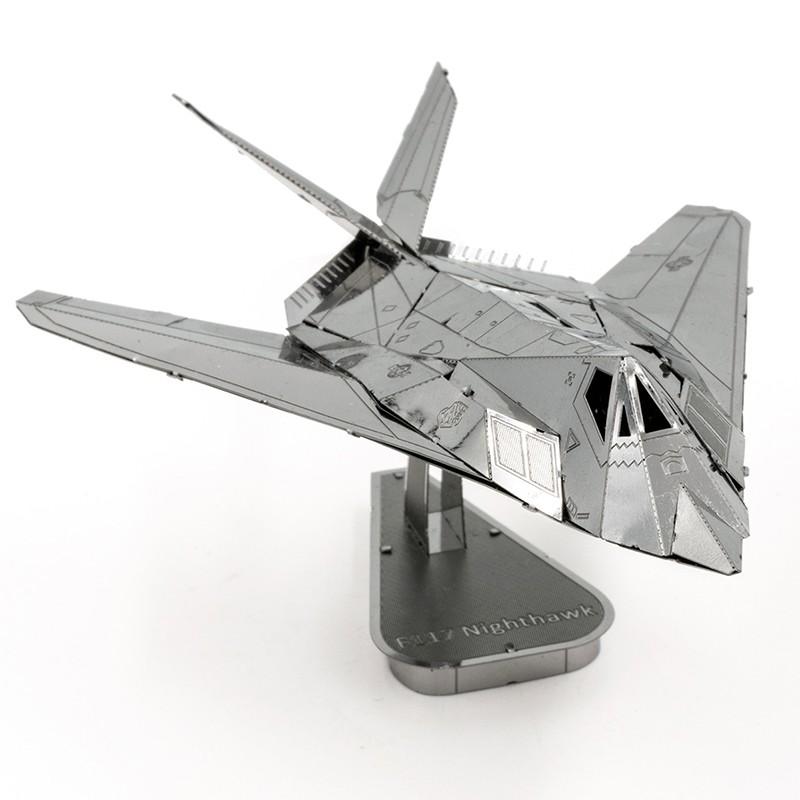 Mô Hình Lắp Ráp 3d Máy bay ném bom F-117A Nighthawk