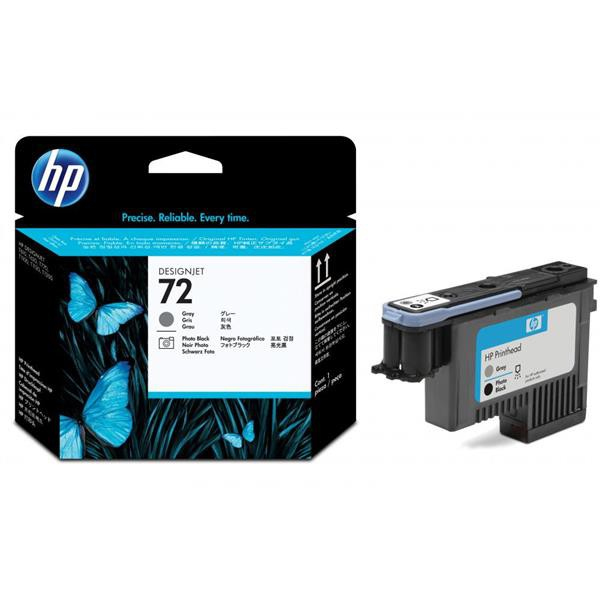 Đầu in HP 72 Gray and Photo Black DesignJet Printhead dùng cho máy T795/T1300PS/T610/T1200/-Hàng chính hãng