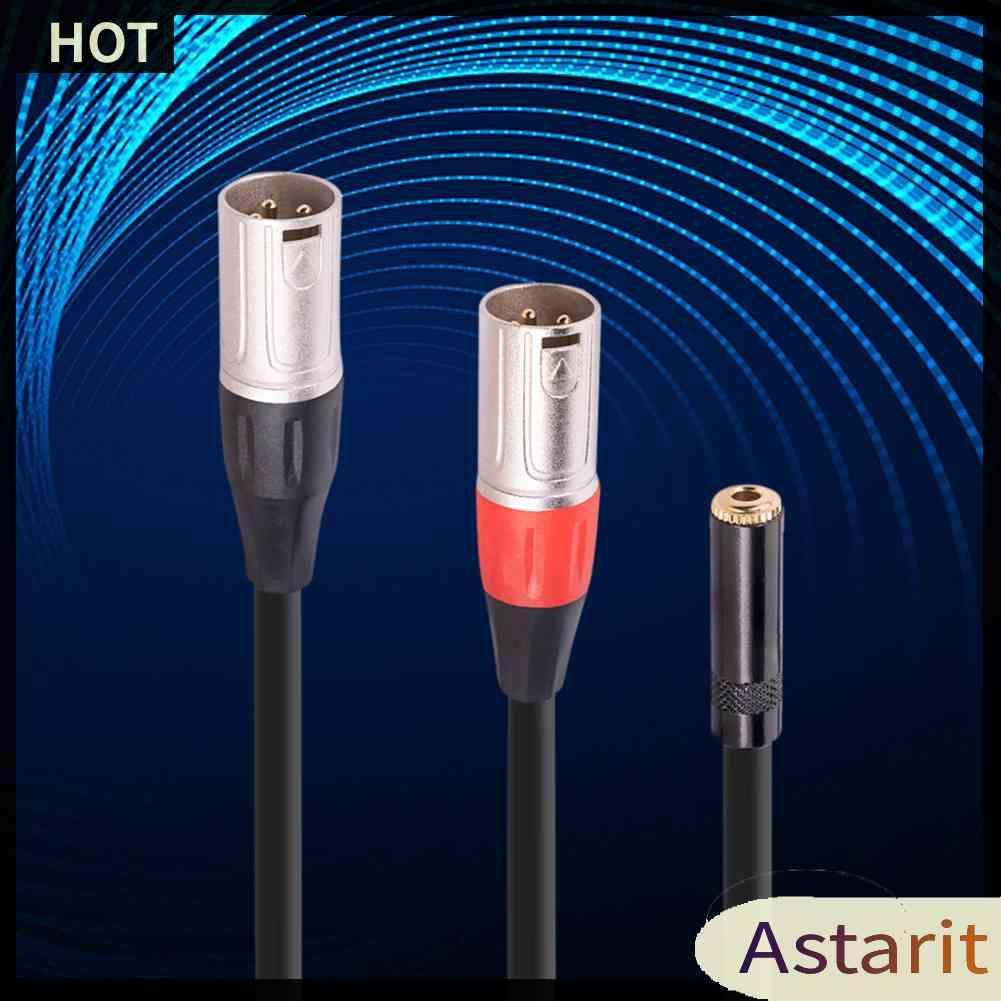 Dây Cáp Âm Thanh Chuyển Đổi Cổng 3.5mm Sang XLR Cho Loa Khuếch Đại Âm Thanh