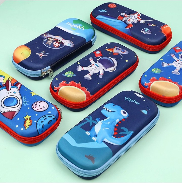 HỘP ĐỰNG BÚT 3D CHO BÉ - In nổi 3D siêu cute siêu dễ thương