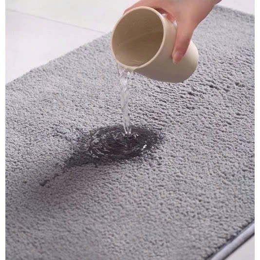 Bộ 2 Thảm Nhà Bếp Lông Cừu Cao Cấp Chống Trơn Trượt – Thảm Lau Chân 40x60 &amp; 40x120cm Hút Nước Nhanh, Bám Sàn Tốt, Siêu Bền - HÀNG CHÍNH HÃNG MINIIN