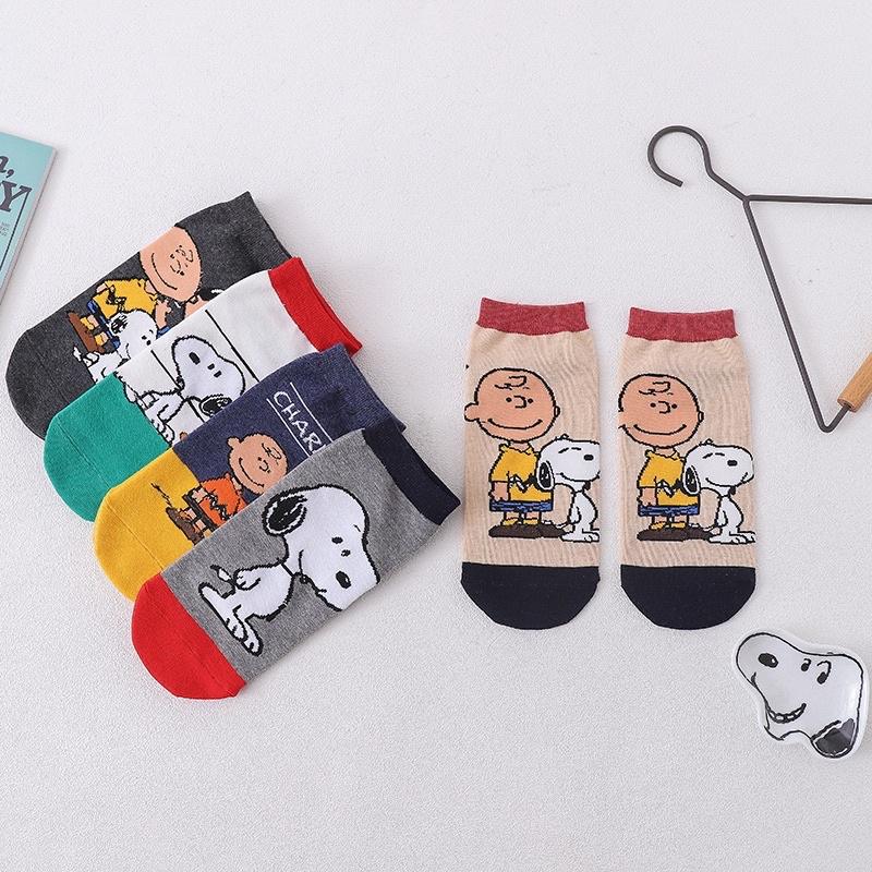 Vớ Tất Cổ Ngắn SNOOPY dành cho cả nam và nữ, hàng loại 1 chuẩn xịn bao đổi trả