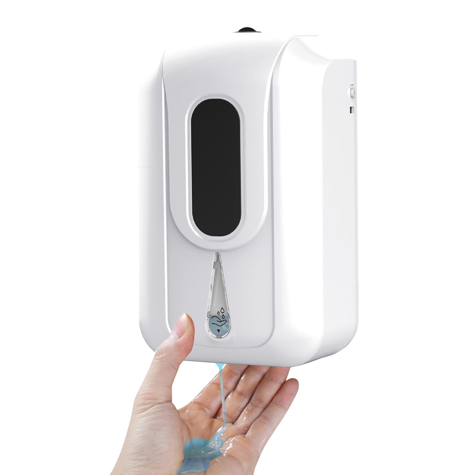 Máy phân phối xà phòng treo tường,dung tích lớn 2200ml,cảm ứng hồng ngoại,Được làm bằng vật liệu ABS và PC cao cấp