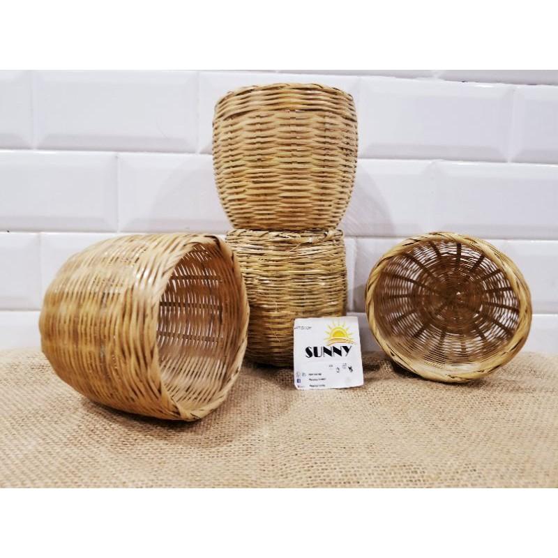 Tổ ngủ bằng tre LỚN vừa tới 2 hamster bears trưởng thành