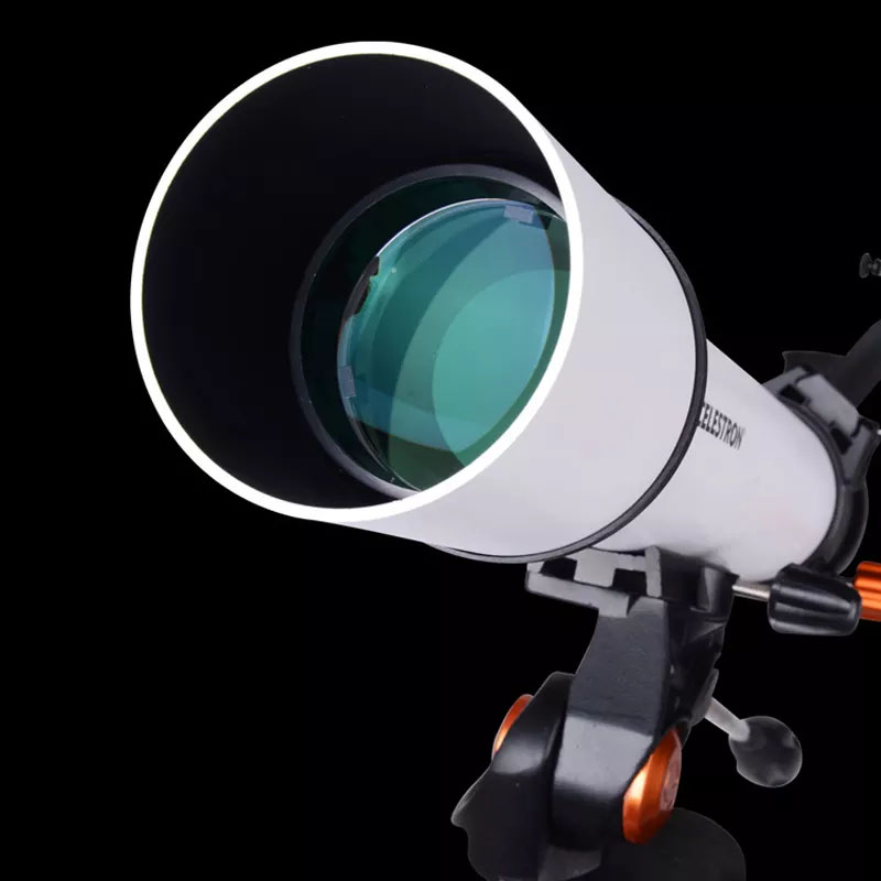 Kính thiên văn Celestron dòng khúc xạ, tặng kèm kẹp điện thoại, có túi đựng ống quang, vật kính 70mm, tiêu cự 500mm - Hàng chính hãng