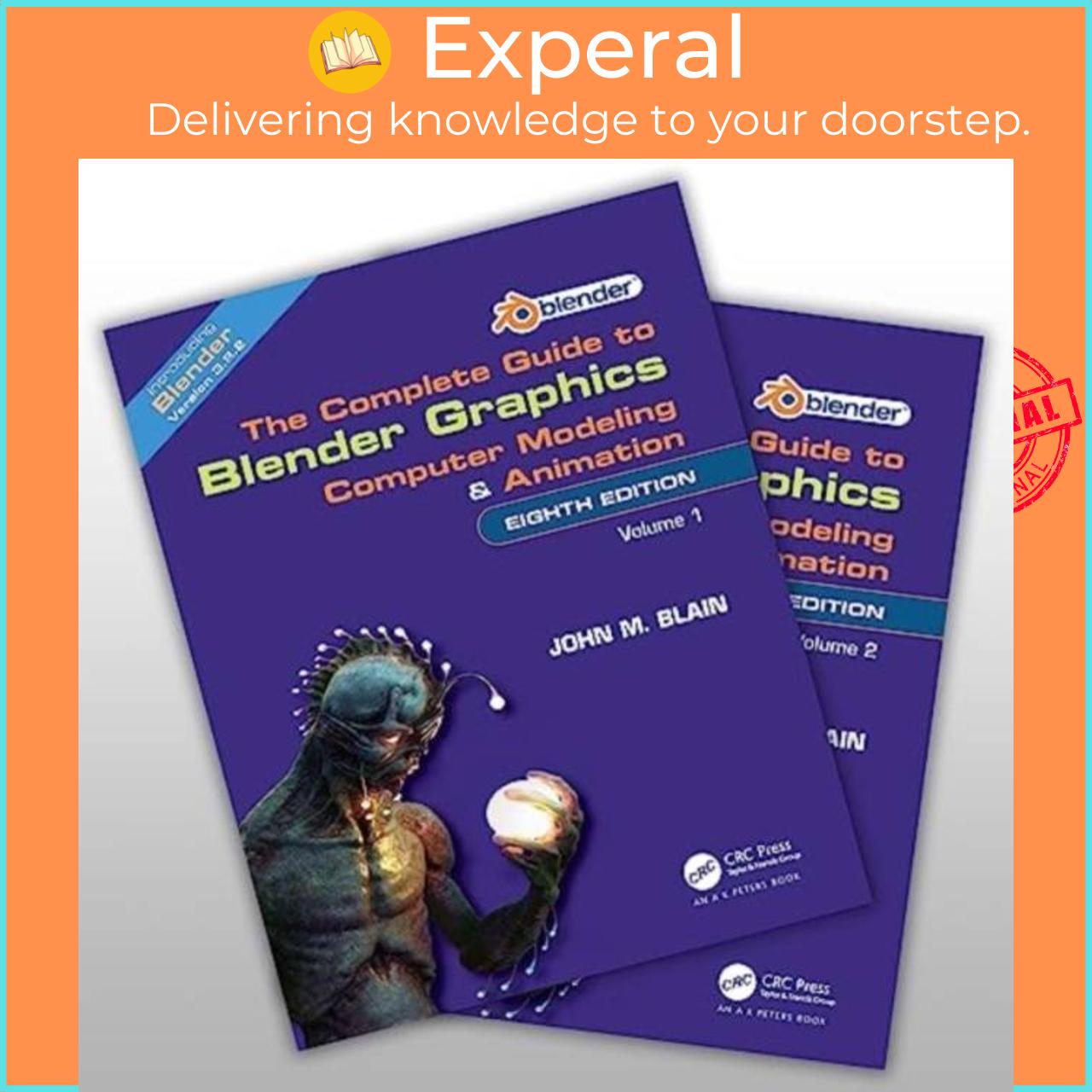 Sách - The Complete Guide to Blender Graphics - Computer Modeling and Animation by John M. Blain (UK edition, paperback)