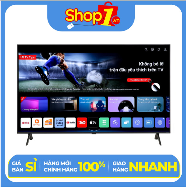 Smart Tivi QNED LG 4K 55 inch 55QNED80SRA - Hàng Chính Hãng - Chỉ Giao Hà Nội