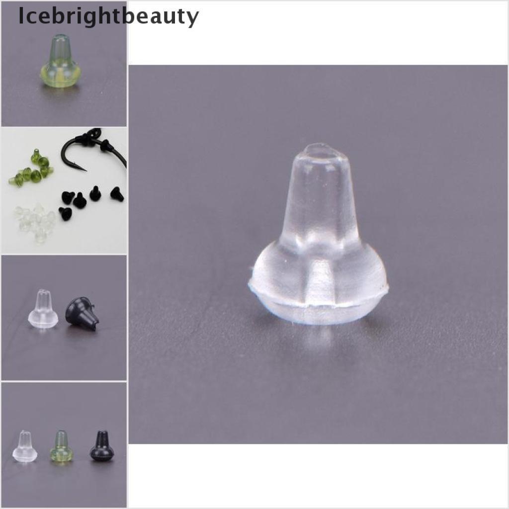 Icebrightbeauty 50PCS Hook Stops Beads Carp Fishing Accessories Carp Fishing Stoper VN