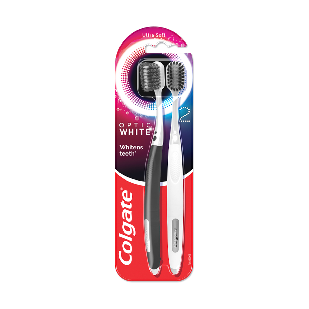 Bộ 2 bàn chải đánh răng Colgate trắng răng Optic White