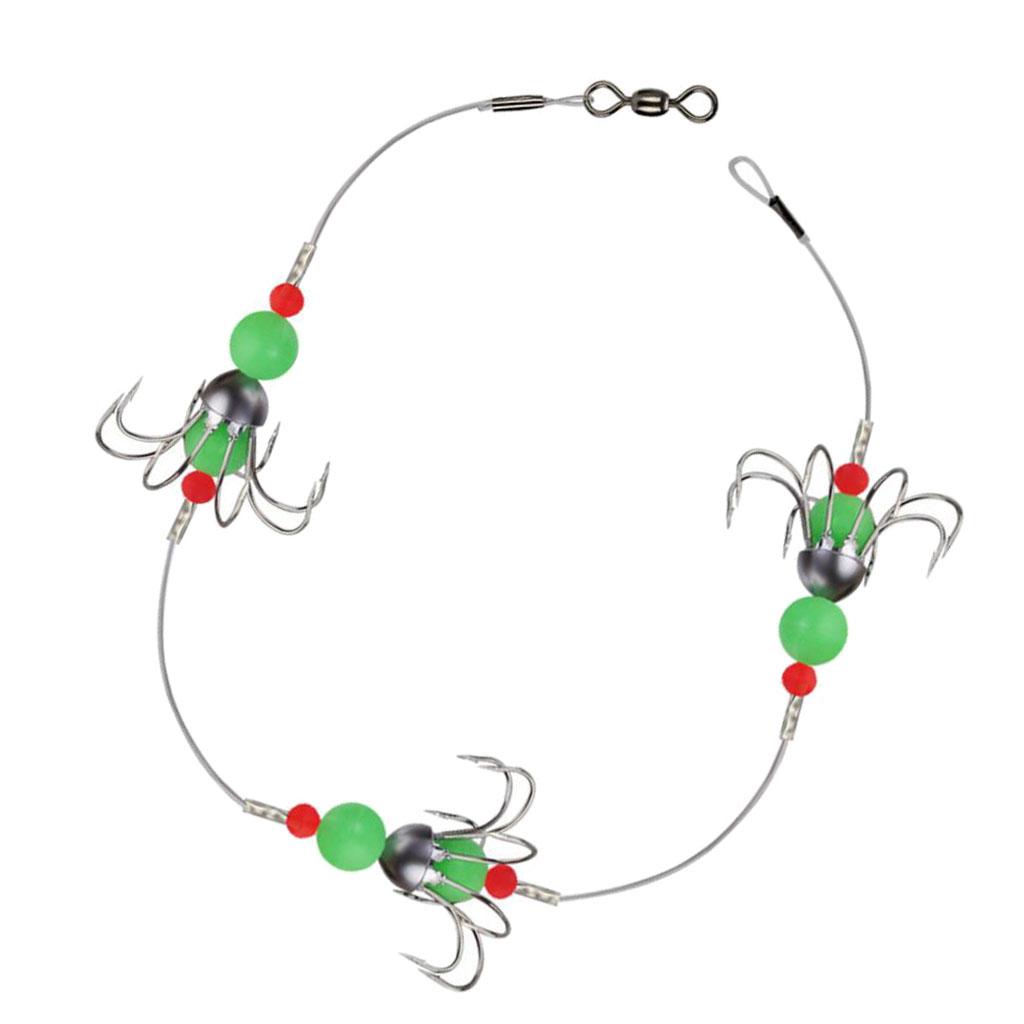 Glow Squid  Rig Fishing Squid  Hard   Hook