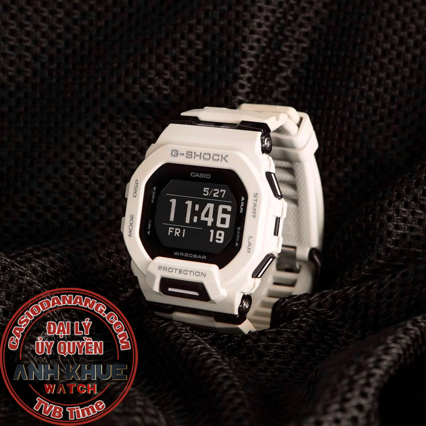 Đồng hồ nam dây nhựa Casio G-Shock chính hãng Anh Khuê GBD-200UU-9DR (45mm)