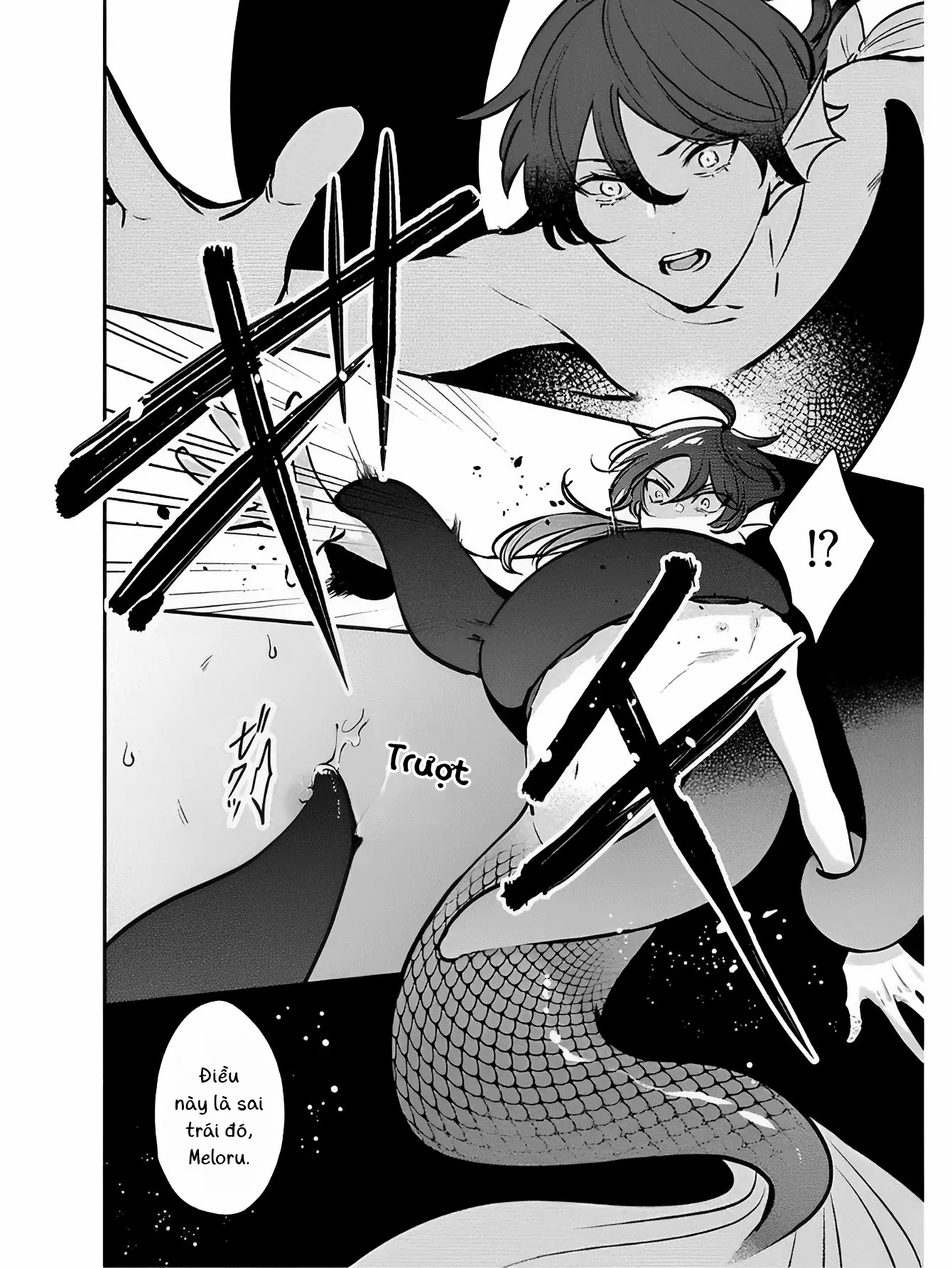 tiên cá, hoàng tử và mendako chapter 1 36