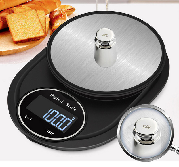Cân điện tử nhà bếp Digital Electronic Scale độ chính xác cao cảm ứng vân tay chống nước