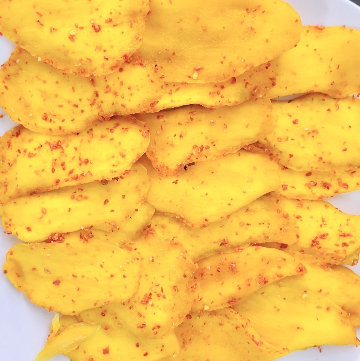 Ăn vặt siêu ngon, Xoài sấy dẻo muối ớt, nguyên vị 100% tự nhiên, nông sản sạch