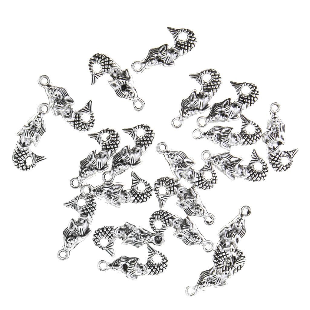 20 Pieces DIY Charms Pendant Findings Beads Jewelry Making Crafts