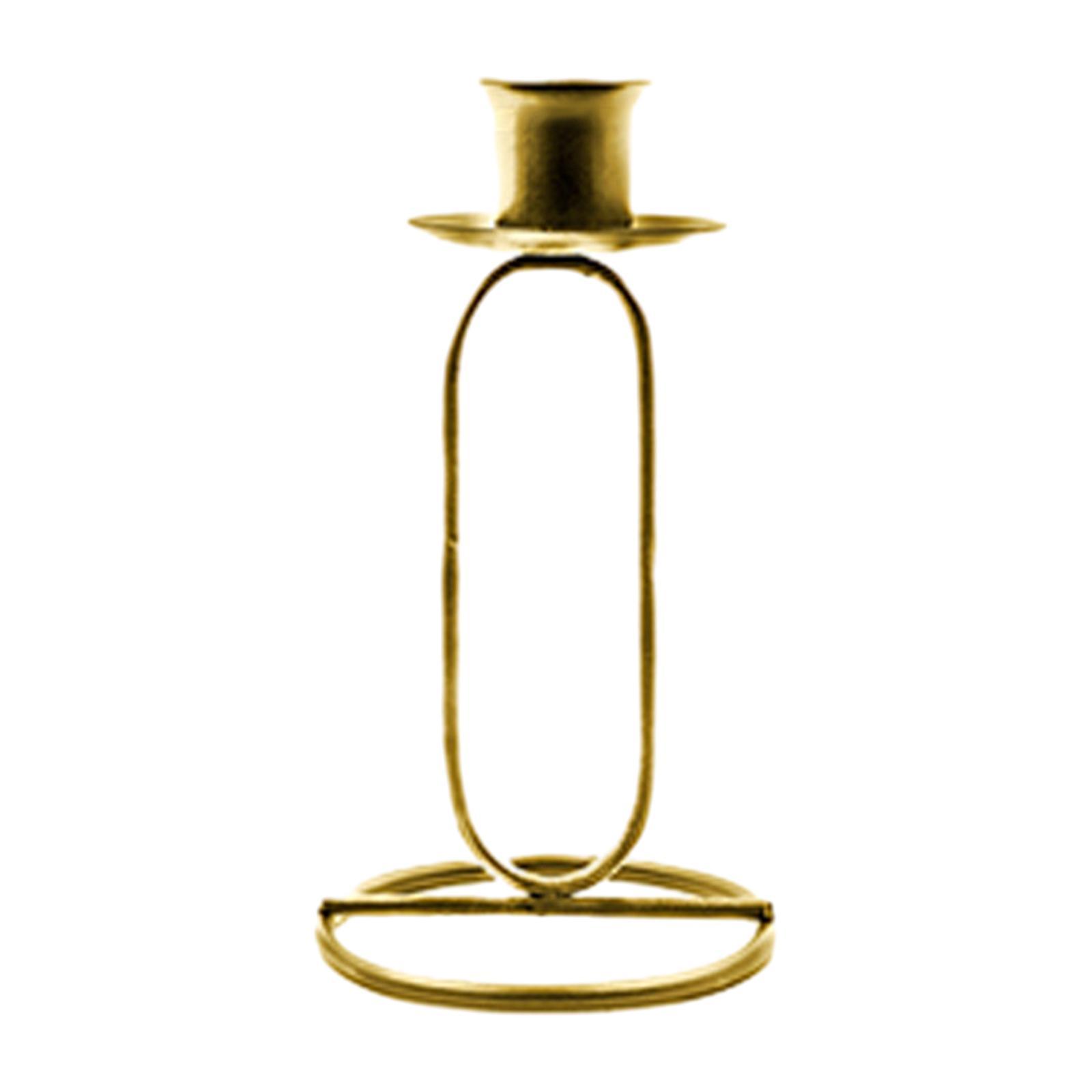 Metal Candlestick Tealight Candle Holder Candelabra Votive Candles Stand Iron Candleholder for Housewarming Farmhouse Home Fireplace