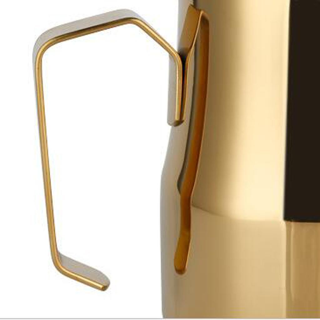 Stainless Steel Coffee Frothing Milk Jug Pull Flower Cylinder Cup