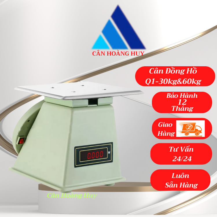 Cân điện tử tính tiền cân đồng hồ QUA-Q1 (30kg ) dùng cho bán hàng hóa