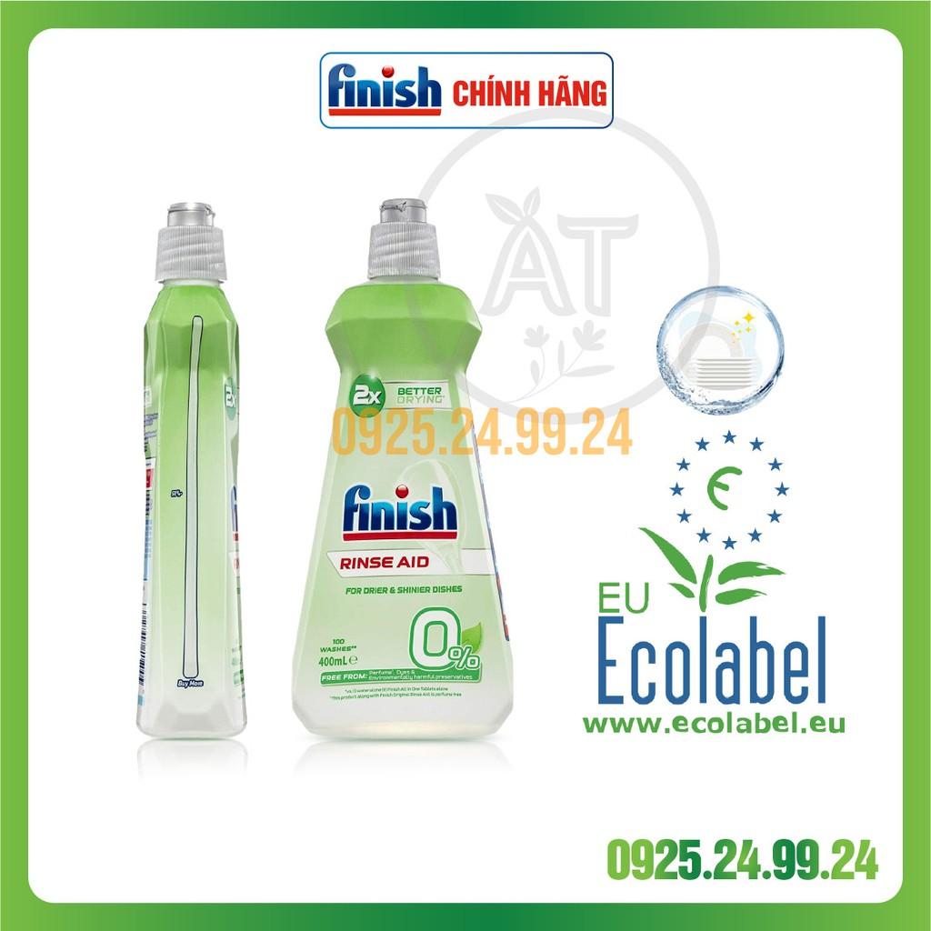 Nước bóng Finish Eco 0% 400ml (chất trợ xả)