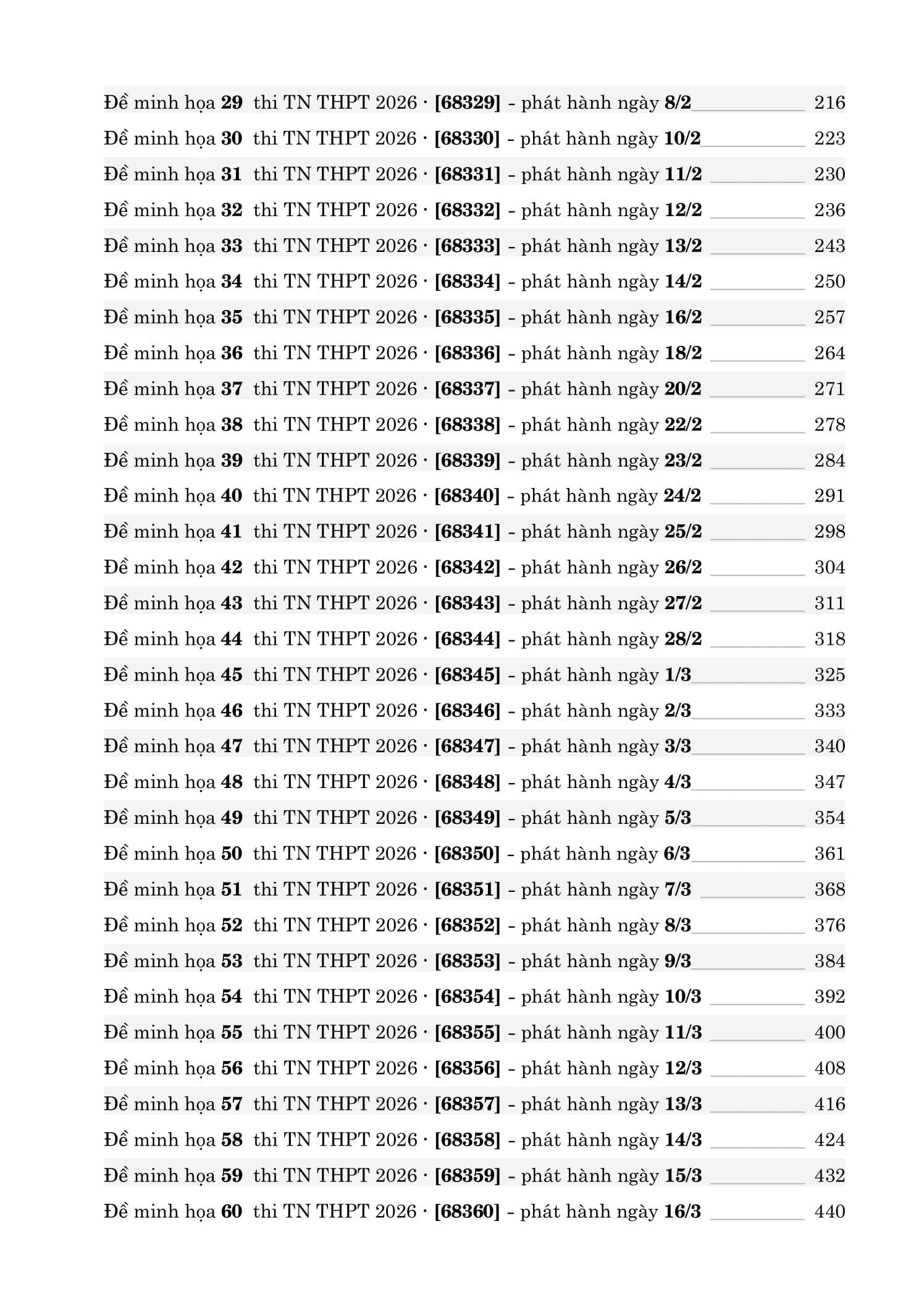 Sách - 60 Đề Minh Họa Tốt Nghiệp THPT 2026 - Môn Hóa Học - ảnh 6