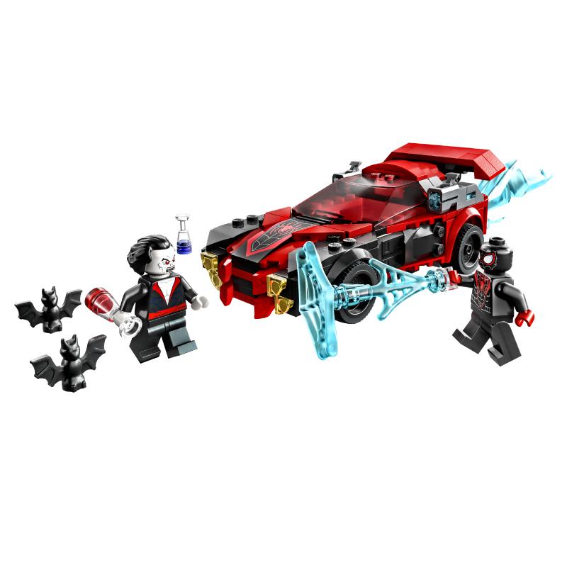 Đồ Chơi Lắp Ráp LEGO Superheores Miles Morales Đối Đầu Morbius 76244 (220 chi tiết)