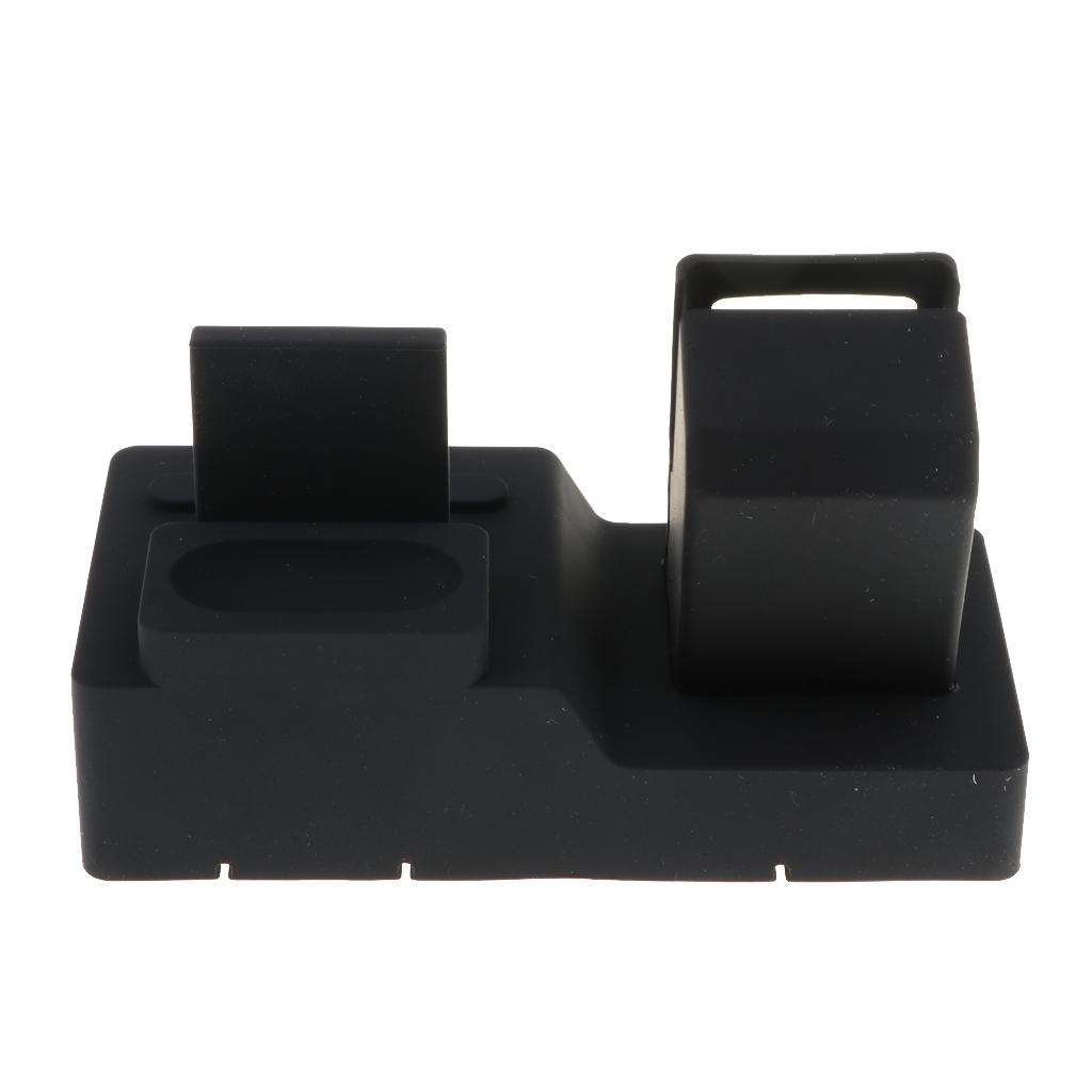 3 In 1 Silicone Charger Stand Charging Dock for iPhone Watch