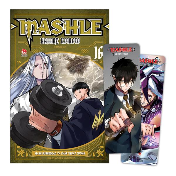 Sách - MASHLE - Tập 16 - Mash Burnedead Và Pháp Thuật Gương - Tặng Kèm Bookmark