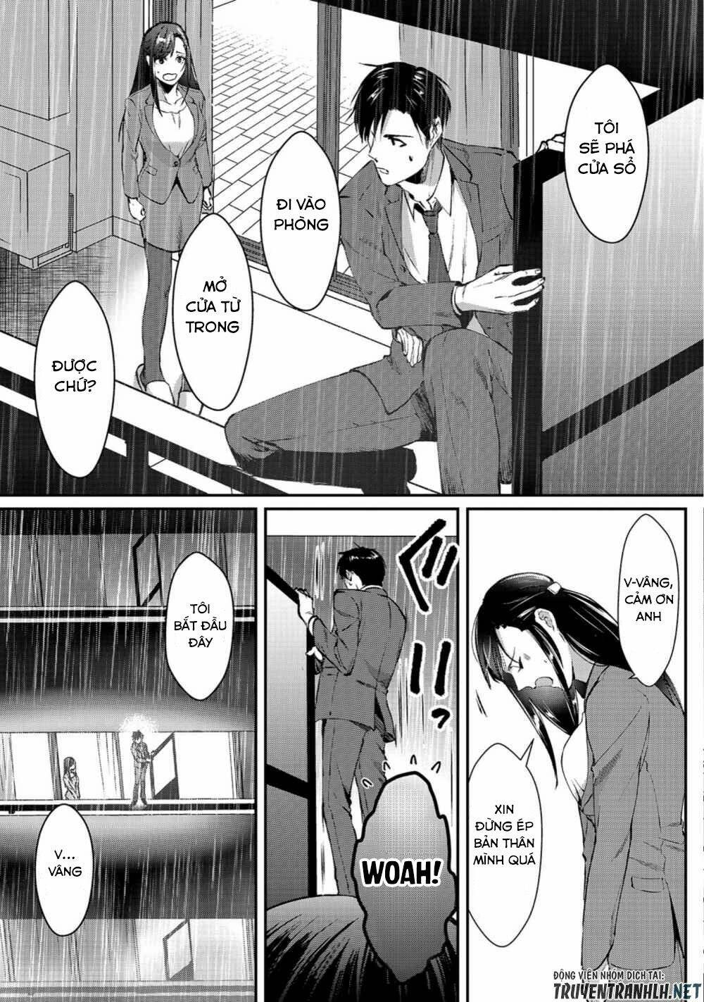 tsuki 50-man moratte mo ikigai no nai tonari no onee-san ni 30-man de yatowarete "okaeri" tte iu chapter 1 13