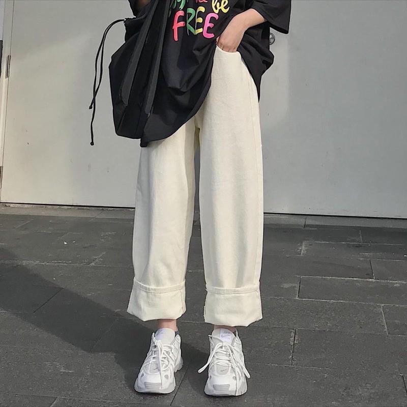 Quần Kaki Ống Rộng Gobi Nam Nữ Unisex
