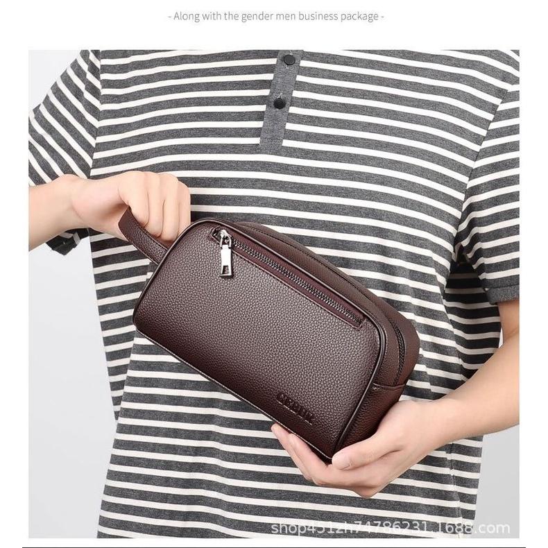 Ví Cầm Tay Nam Cao Cấp.Clutch Cầm Tay Dạng Hộp.7206