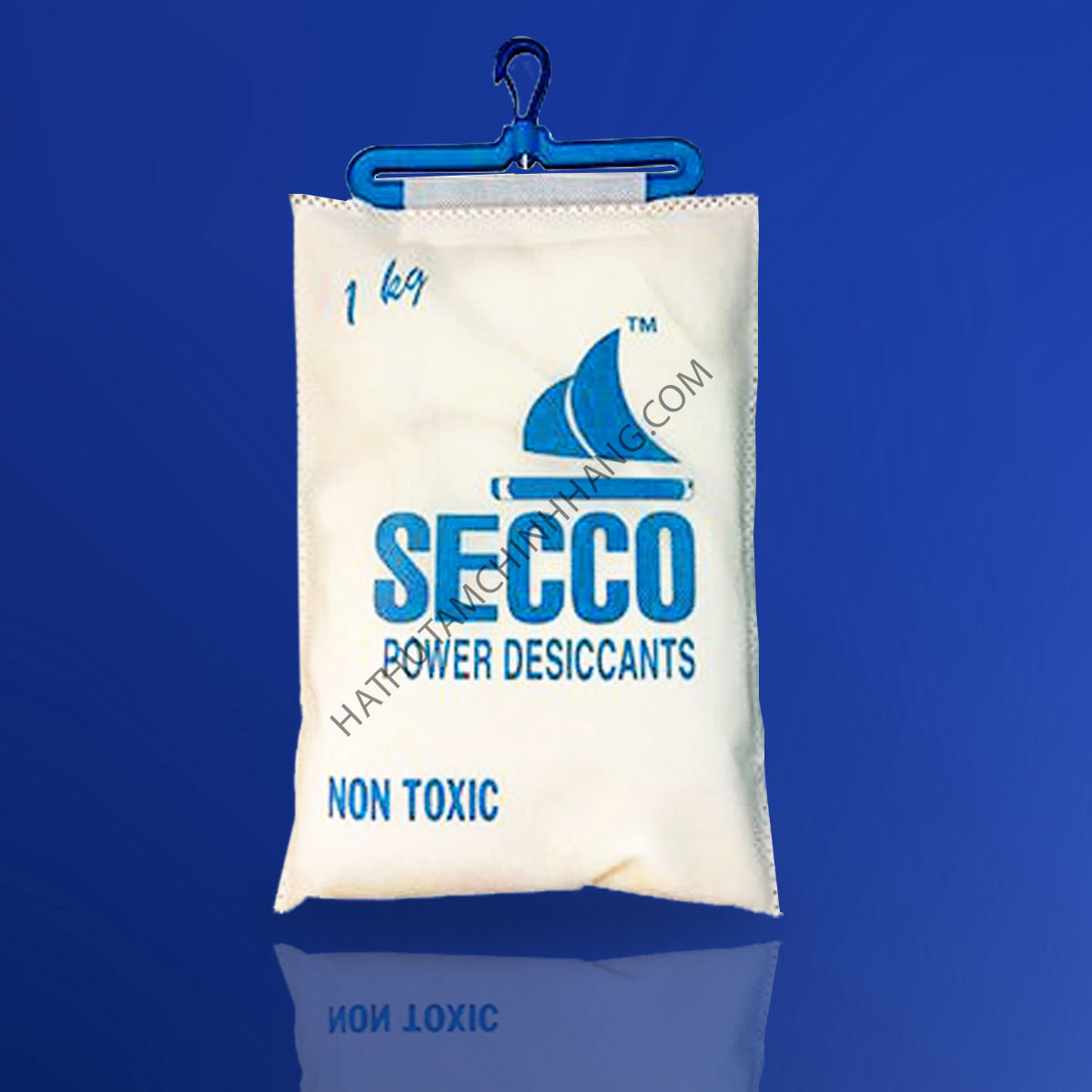 Túi hút ẩm bột treo container 1 kg gói hút ẩm treo phòng - SECCO