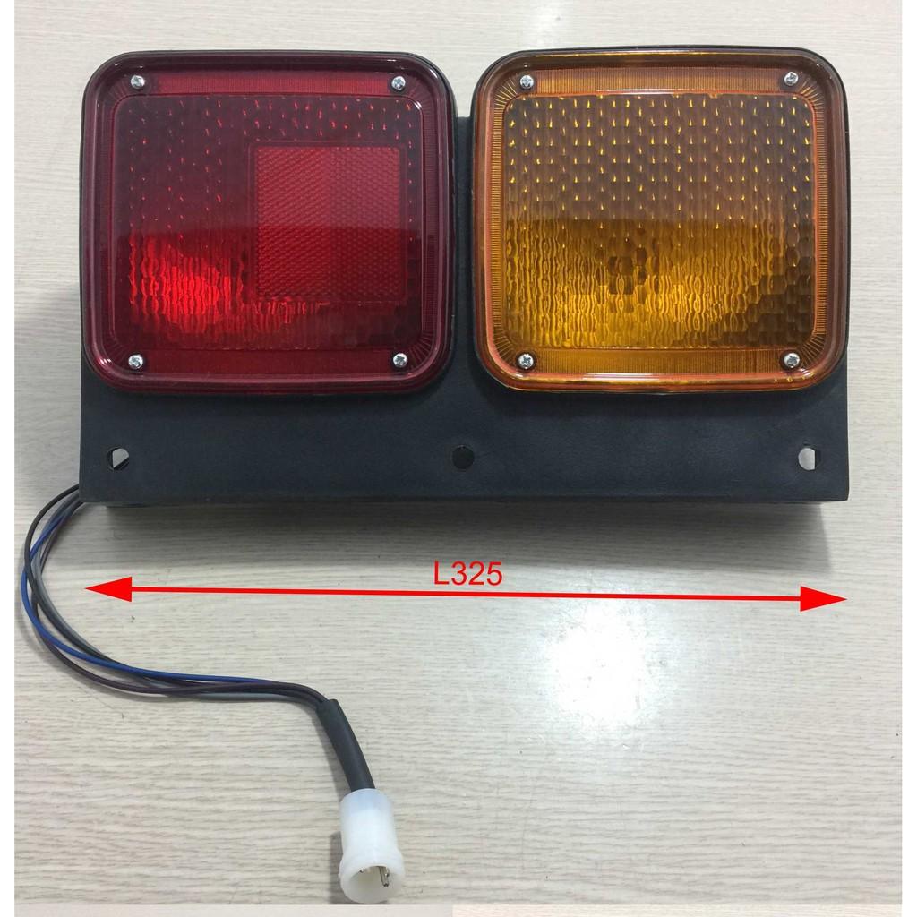 Đèn pha xe tải Kia K200, Kia K250, Kia Bonggo 3, mặt màu đen