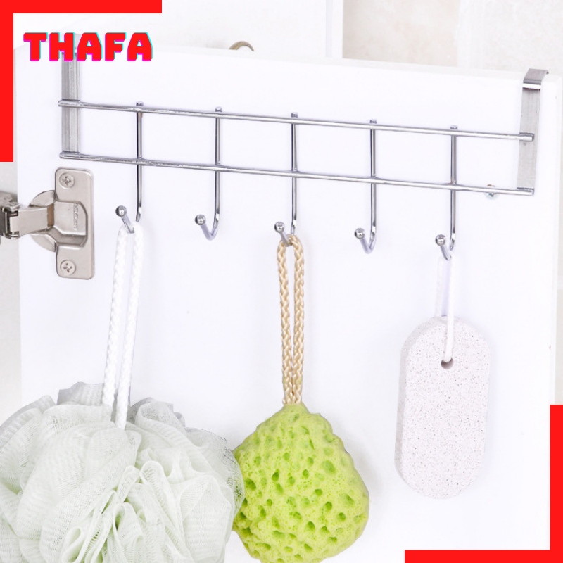 Móc Treo Sau Cữa Inox 5 móc THAFA