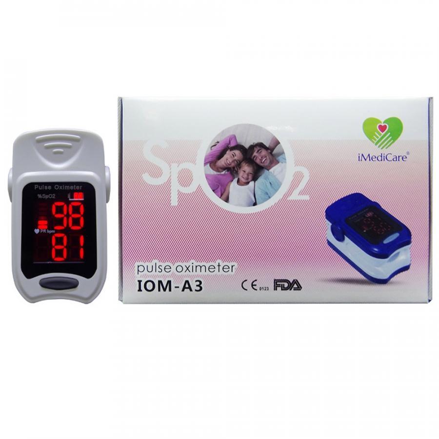Máy đo nhịp tim và nồng độ oxy SpO2 iMedicare iOM A3