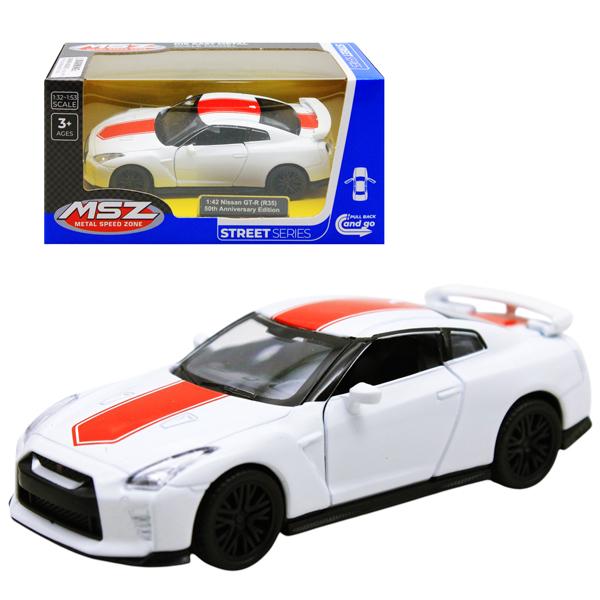 Đồ Chơi Mô Hình Xe Nissan GT-R (R35) - Vecto VT67337/WH - Màu Trắng