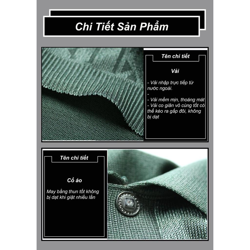 Áo mông tơ ghi nam chất vải cao cấp vải cực đẹp mềm mát Thái Khang fashion