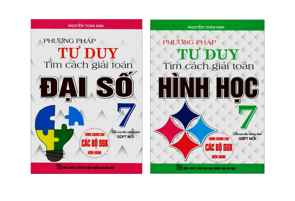 Sách - Combo Phương Pháp Tư Duy Tìm Cách Giải Toán Lớp 7 - Dùng Chung Cho Các Bộ SGK Hiện Hành