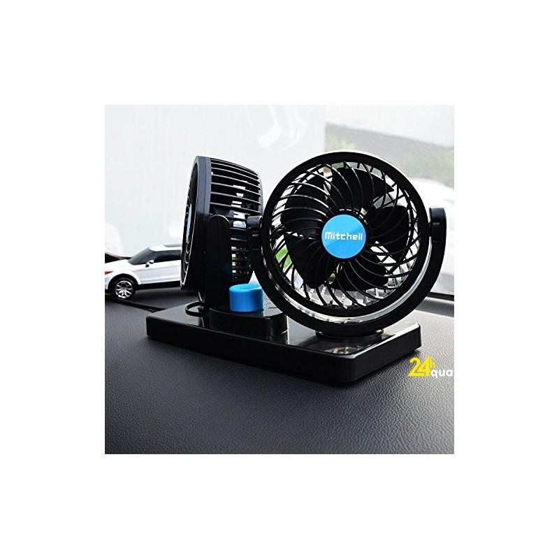 Quạt đôi ô tô dùng điện 12v